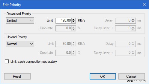 Cách giới hạn băng thông cho ứng dụng cụ thể trong Windows 10