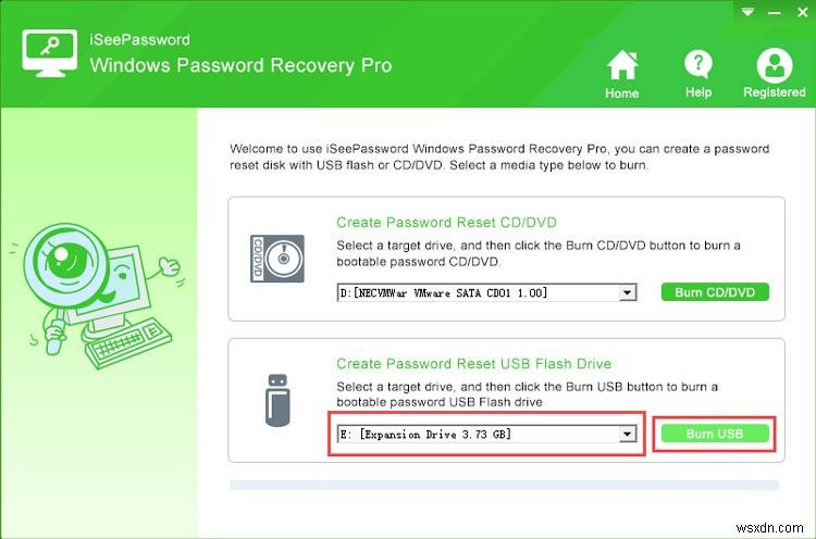 Đặt lại mật khẩu đăng nhập Windows với iSeePassword Windows Password Recovery Tool
