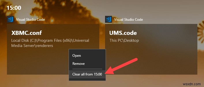Cách Xóa Hoạt Động Timeline Trên Windows 10