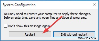 Cách bật/tắt Boot Log (nhật ký khởi động) trong Windows