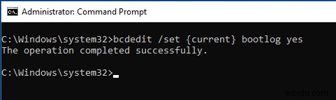 Cách bật/tắt Boot Log (nhật ký khởi động) trong Windows