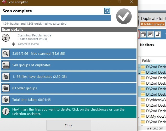 Cách tìm và xóa file trùng lặp trong Windows 10