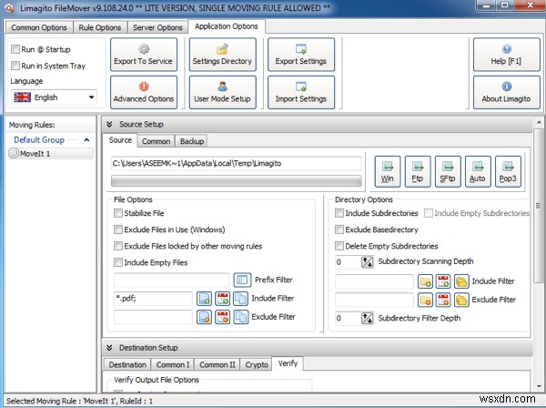 Tự Động Di Chuyển, Xóa, Sao Chép File Trên Windows