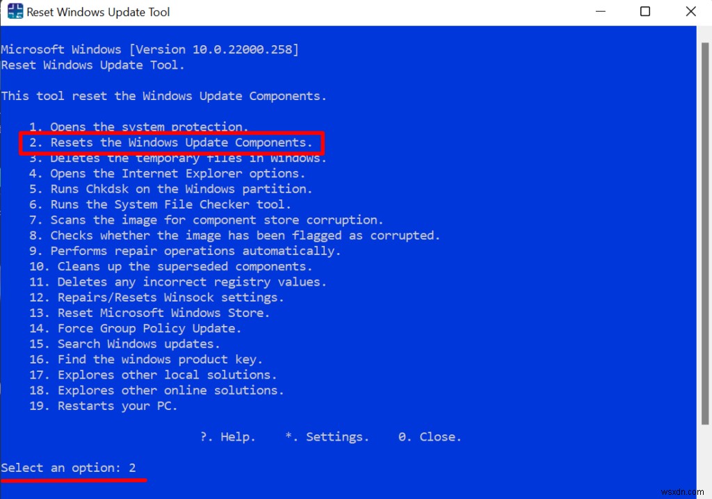 Cách Sử Dụng Công Cụ Reset Windows Update Tool