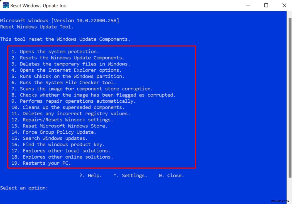 Cách Sử Dụng Công Cụ Reset Windows Update Tool