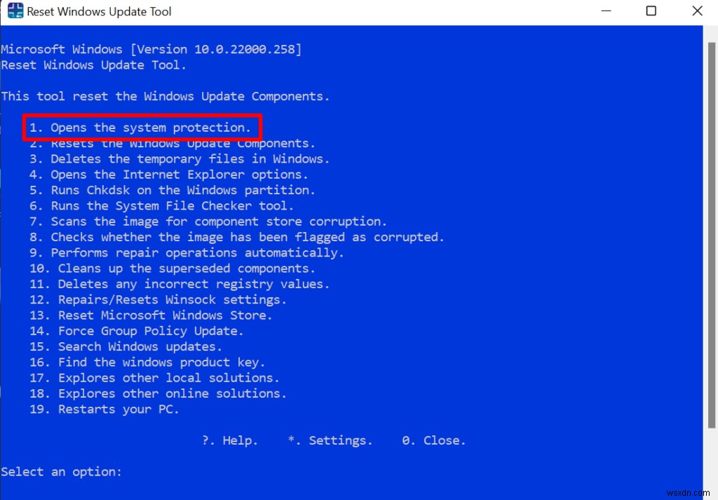 Cách Sử Dụng Công Cụ Reset Windows Update Tool