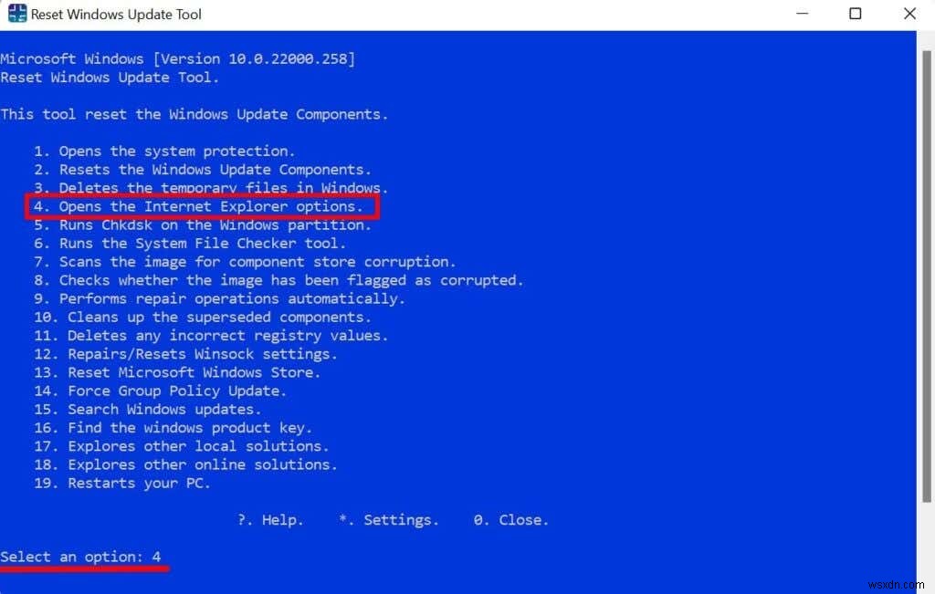 Cách Sử Dụng Công Cụ Reset Windows Update Tool