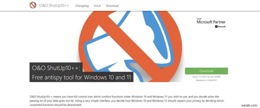 Đánh Giá O&O ShutUp10 – Ngăn Microsoft Theo Dõi Bạn