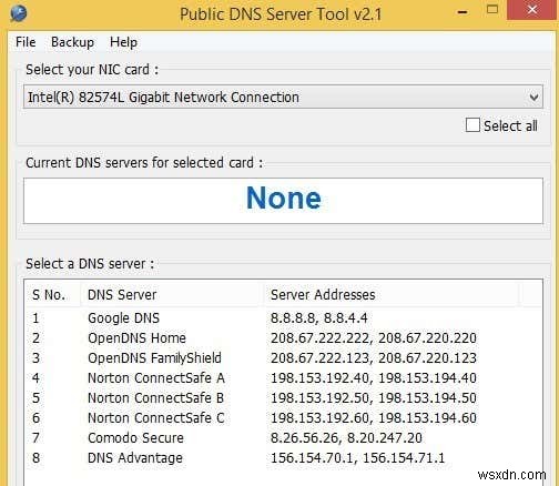 Đánh giá 5 tiện ích thay đổi DNS Server trong Windows