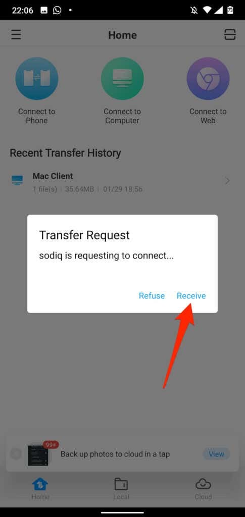 Cách chuyển dữ liệu WhatsApp từ Android sang iPhone