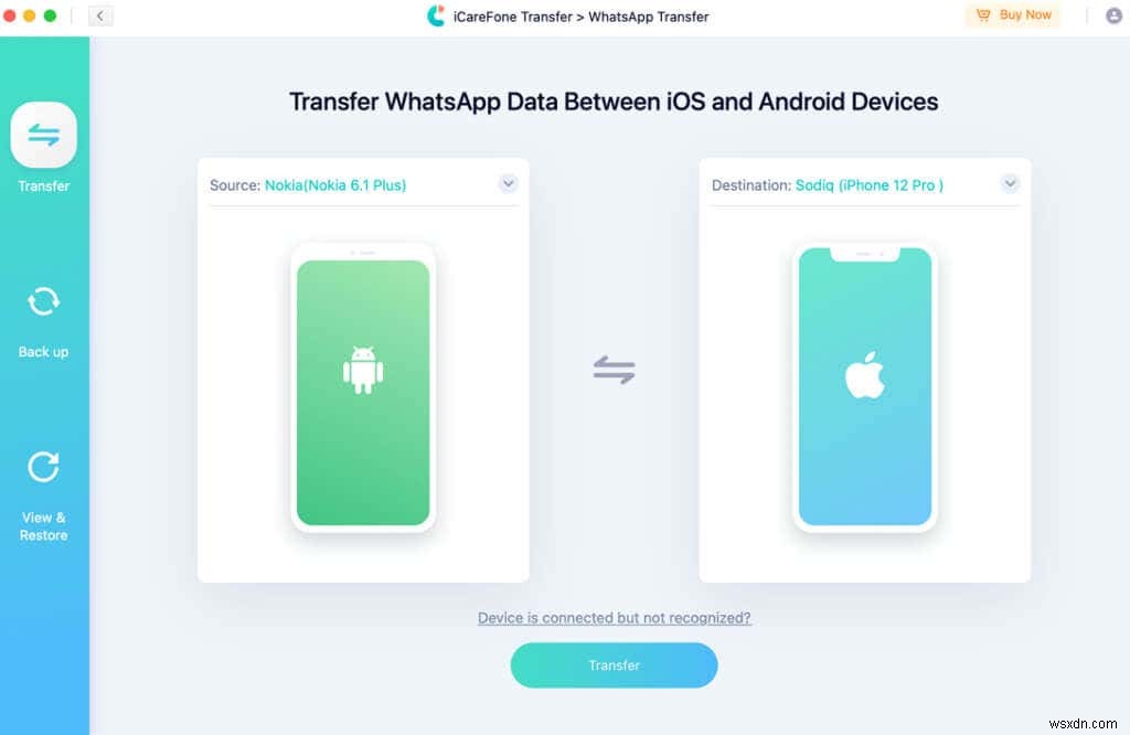 Cách chuyển dữ liệu WhatsApp từ Android sang iPhone