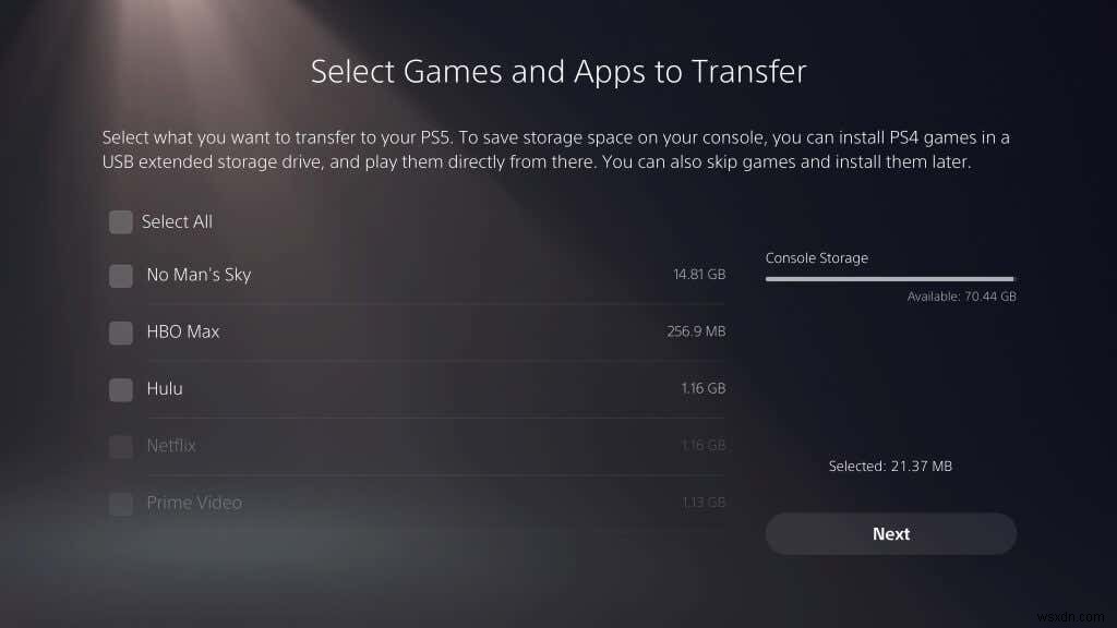Cách chuyển game PS4 và dữ liệu lưu (save file) sang PS5