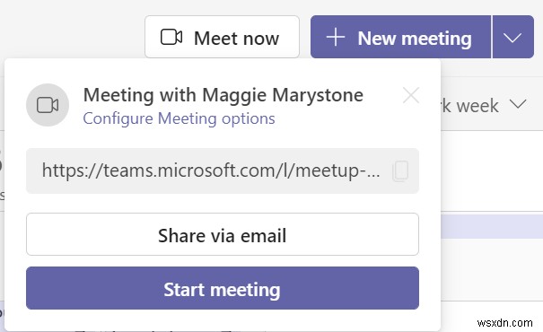 Cách tạo liên kết cuộc họp Microsoft Teams