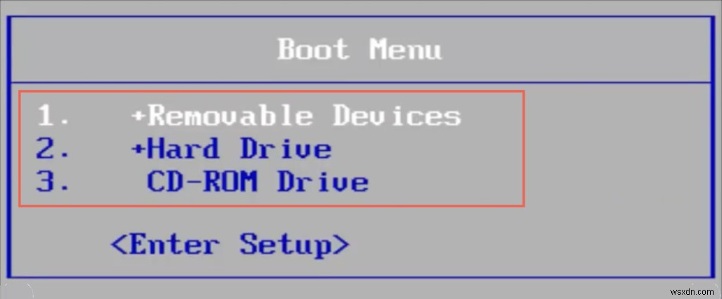 Cách thay đổi thứ tự boot trong BIOS/UEFI trên Windows 10/11