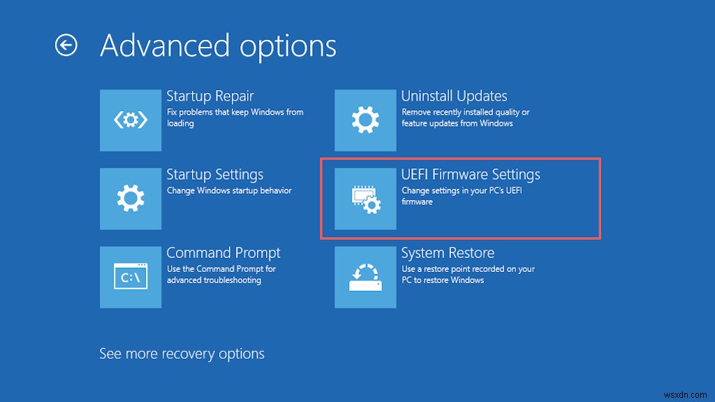 Cách thay đổi thứ tự boot trong BIOS/UEFI trên Windows 10/11