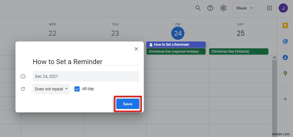 Hướng dẫn cài đặt và quản lý Google Reminders