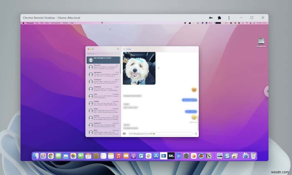 Cách truy cập iMessage trên Windows 10/11