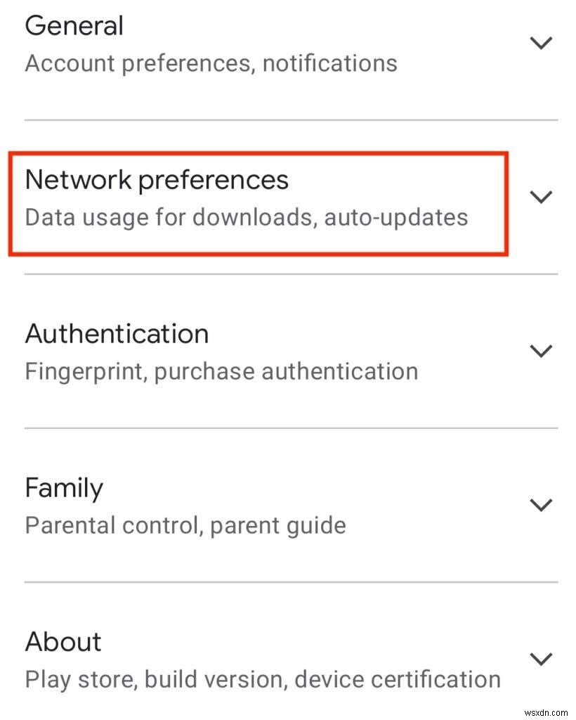 Cách tắt cập nhật tự động trên Android