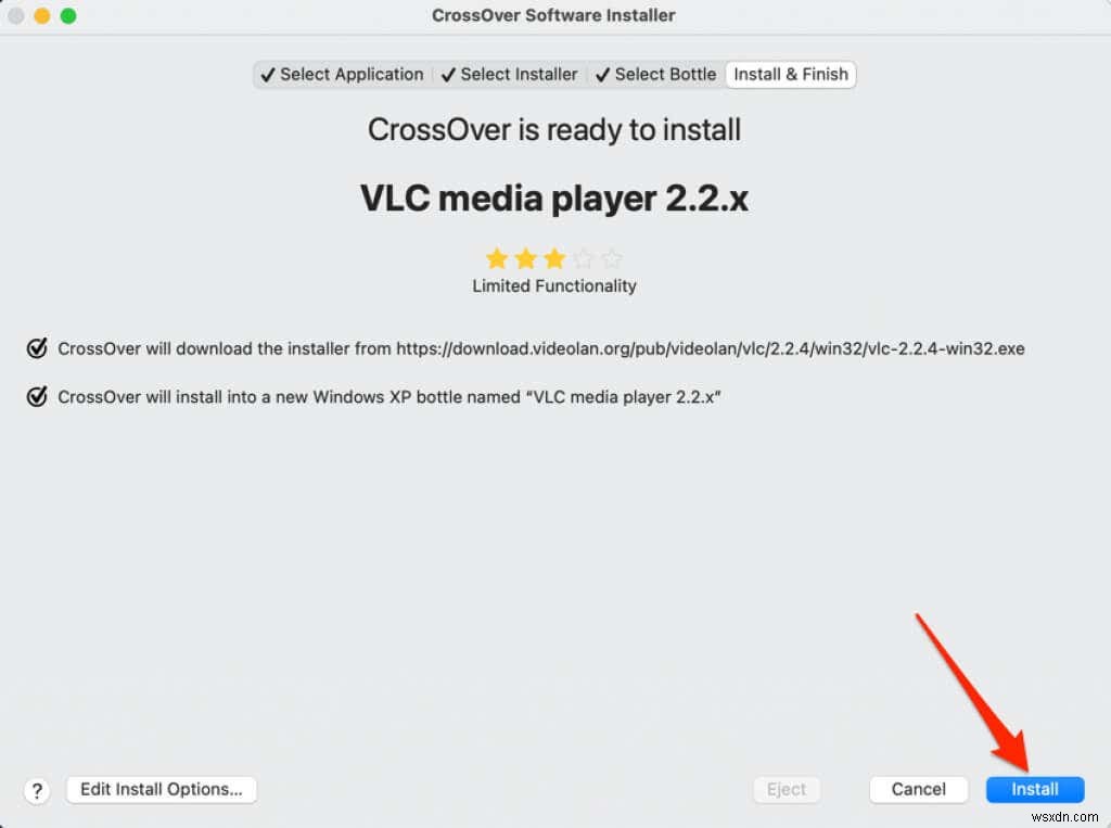 Cách mở file EXE trên Mac