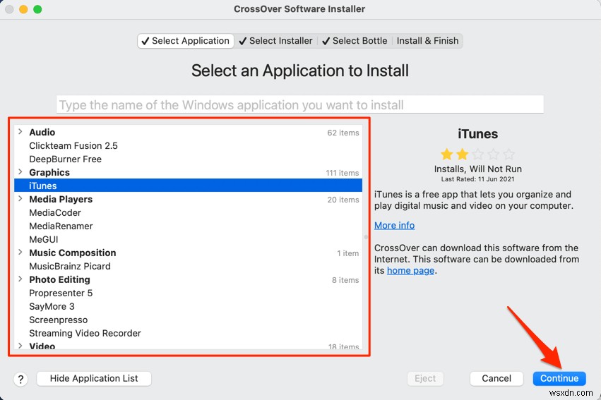 Cách mở file EXE trên Mac