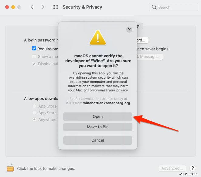 Cách mở file EXE trên Mac