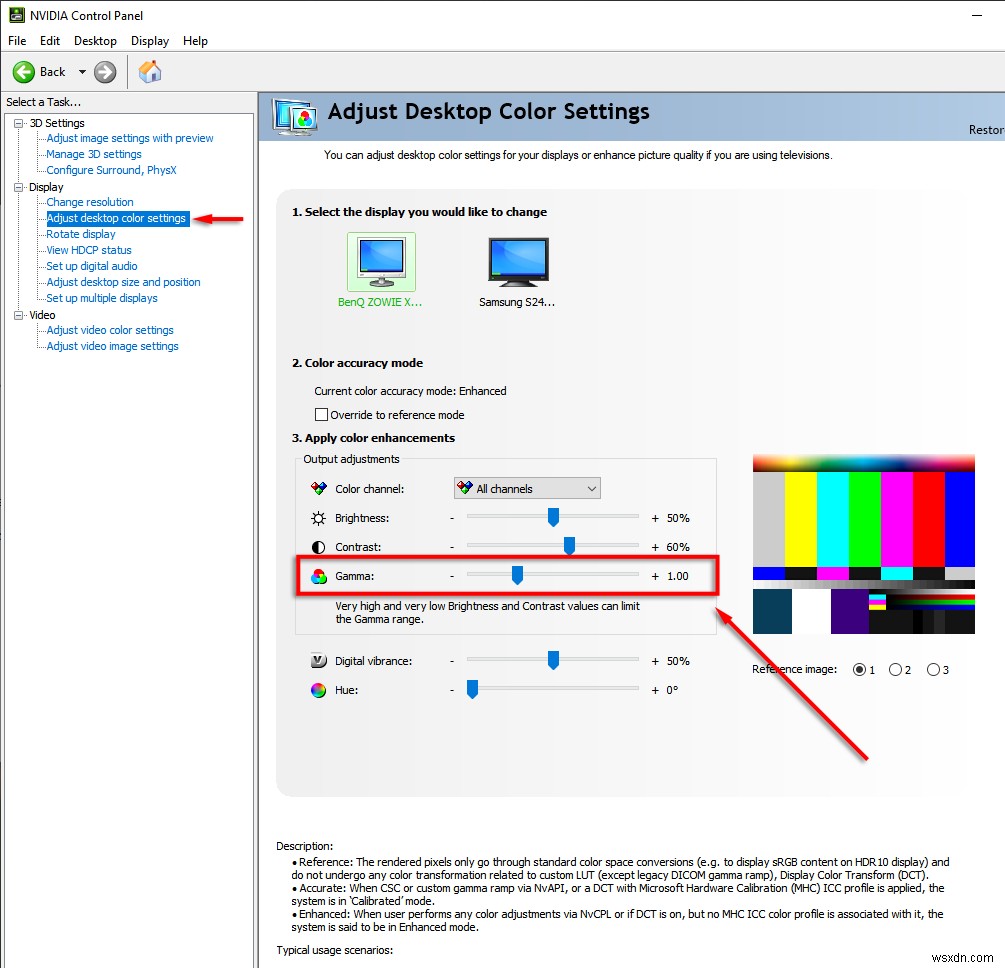 Cách thay đổi cài đặt Gamma Windows 11/10