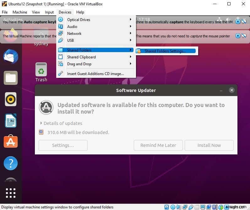 Cách cài đặt VirtualBox Guest Additions trên Ubuntu
