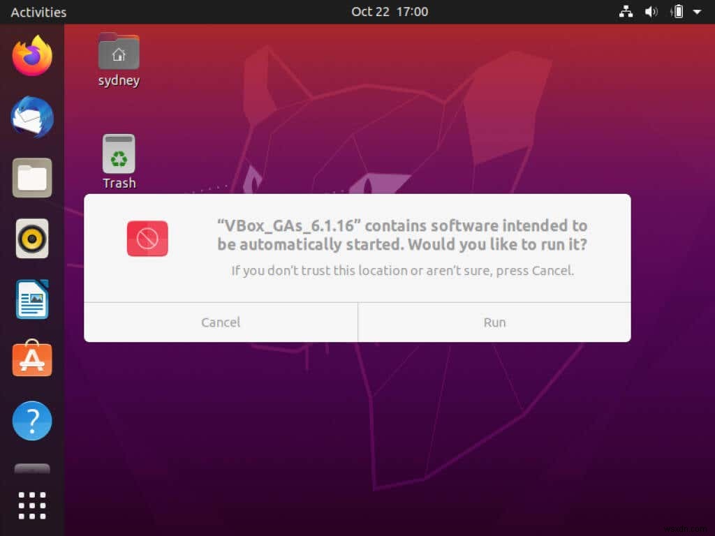 Cách cài đặt VirtualBox Guest Additions trên Ubuntu