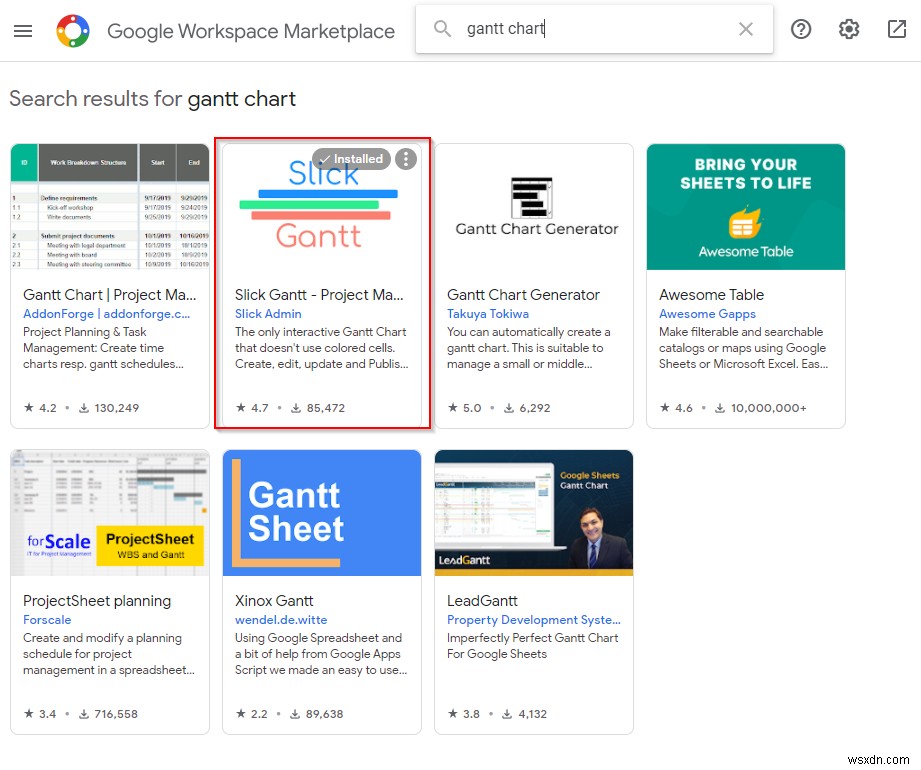 Cách thêm biểu đồ Gantt vào Google Docs