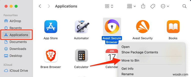 Cách tắt hoặc vô hiệu hóa Avast Secure Browser