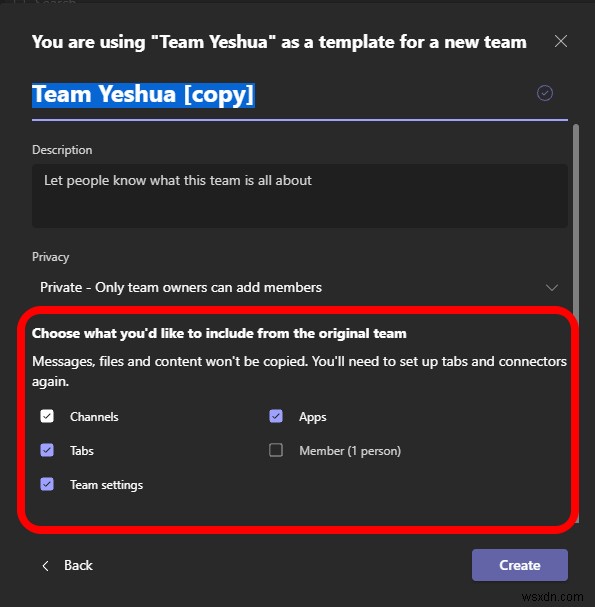 Cách tạo Team trong Microsoft Teams