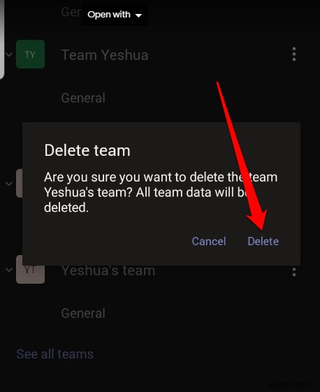 Cách tạo Team trong Microsoft Teams