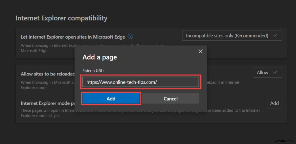 Cách bật chế độ Internet Explorer trong Edge trên Windows 10/11