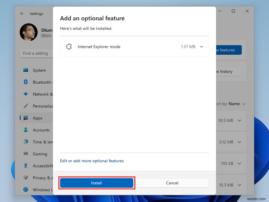 Cách bật chế độ Internet Explorer trong Edge trên Windows 10/11