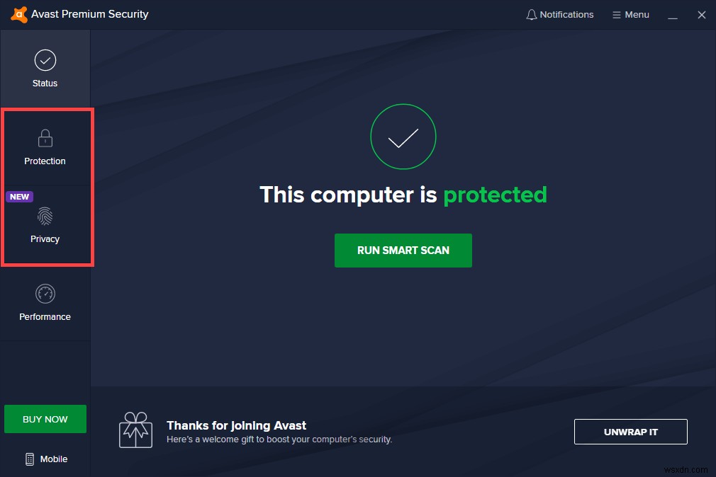 Cách tắt hoặc vô hiệu hóa Avast tạm thời