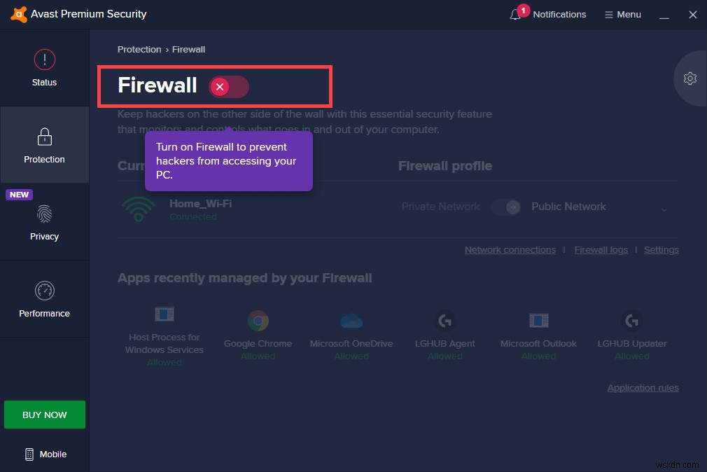 Cách tắt hoặc vô hiệu hóa Avast tạm thời