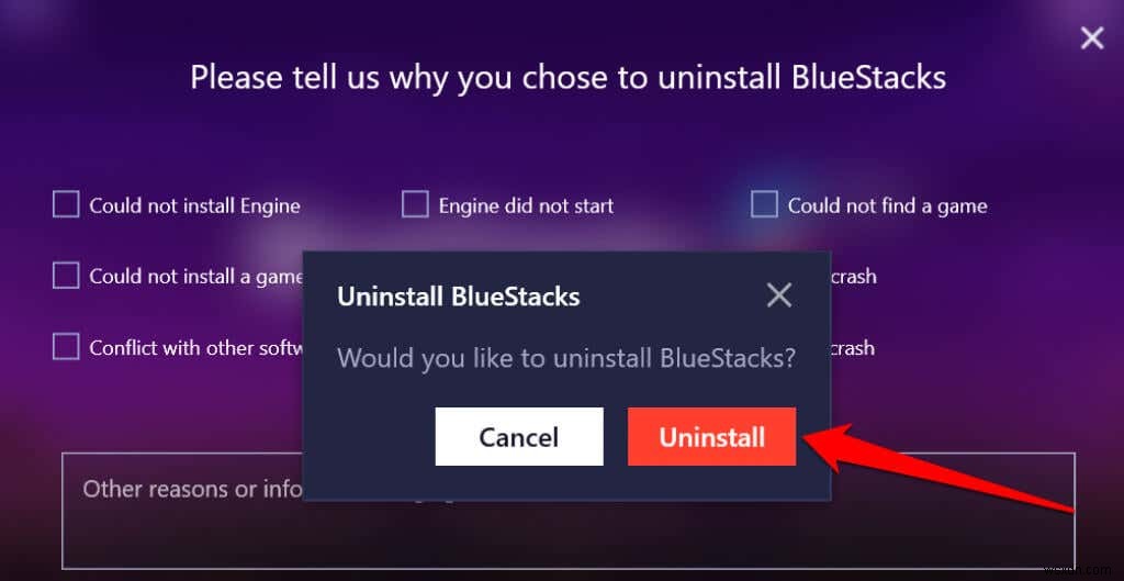 Cách gỡ cài đặt BlueStacks trên Windows và Mac