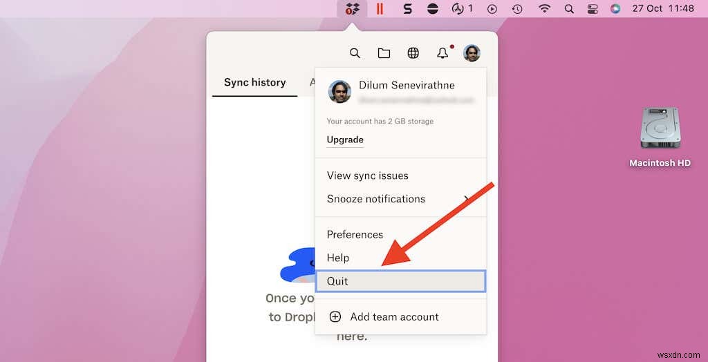Cách gỡ cài đặt Dropbox trên Mac, Windows, và Linux