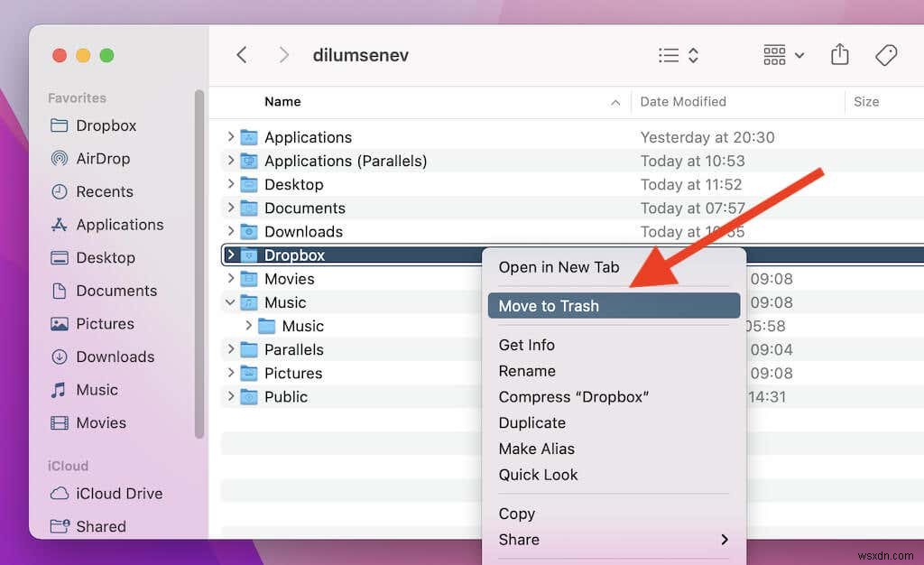 Cách gỡ cài đặt Dropbox trên Mac, Windows, và Linux