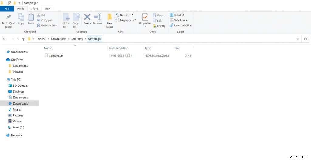 Cách mở file JAR trên Windows