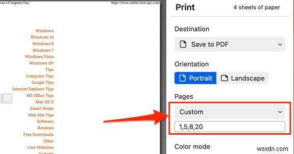 Cách lưu trang web thành PDF trên Mac và Windows