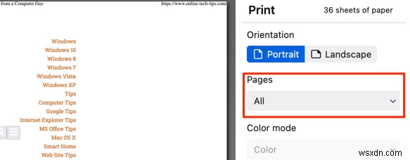 Cách lưu trang web thành PDF trên Mac và Windows
