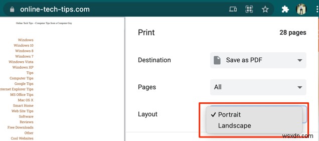 Cách lưu trang web thành PDF trên Mac và Windows