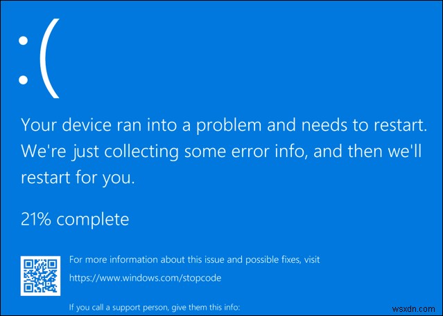 Cách khắc phục lỗi APC Index Mismatch BSOD
