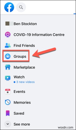 Cách rời nhóm Facebook