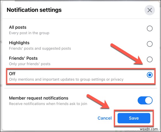 Cách rời nhóm Facebook