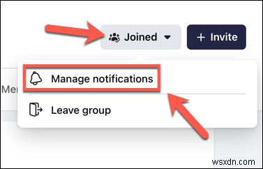 Cách rời nhóm Facebook