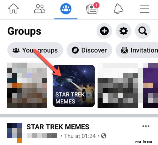 Cách rời nhóm Facebook