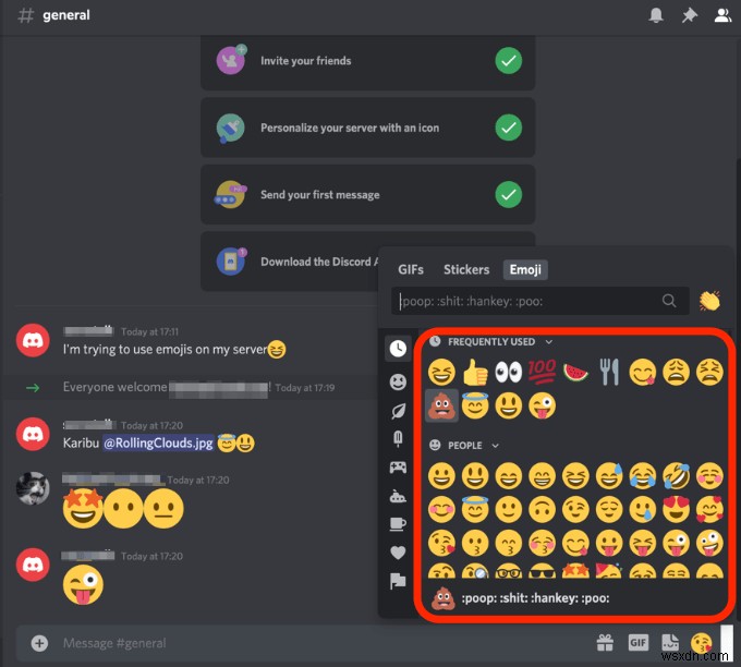Cách tìm và sử dụng Emoji trên Discord