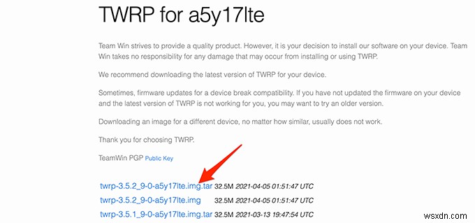 Cách cài đặt TWRP Recovery trên Android